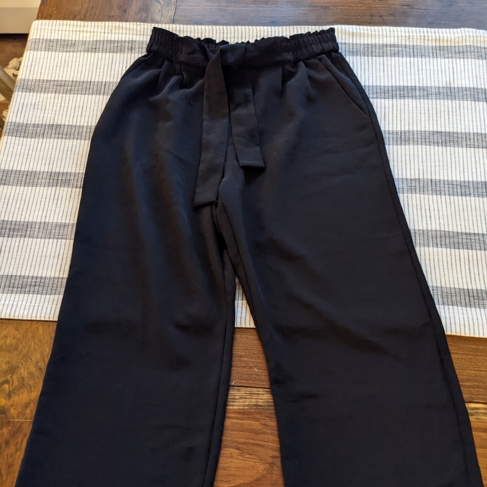 Girls H&M Black Dress Pants